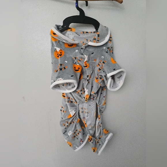 Berkshire Pet Collection Halloween Pet Pajamas Pumpkin Ghosts Medium - Picture 3 of 4